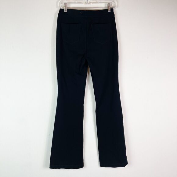 Lafayette 148 NWT Women's Black Stretch Hook & Bar Flare Leg Pant Size 2 - Picture 2 of 4